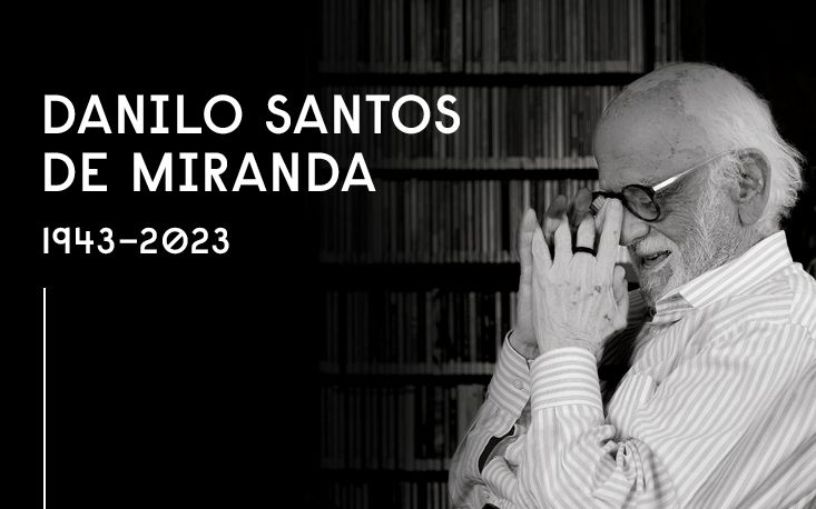 Homenagem a Danilo Santos de Miranda: Defensor da cultura como fonte transformadora