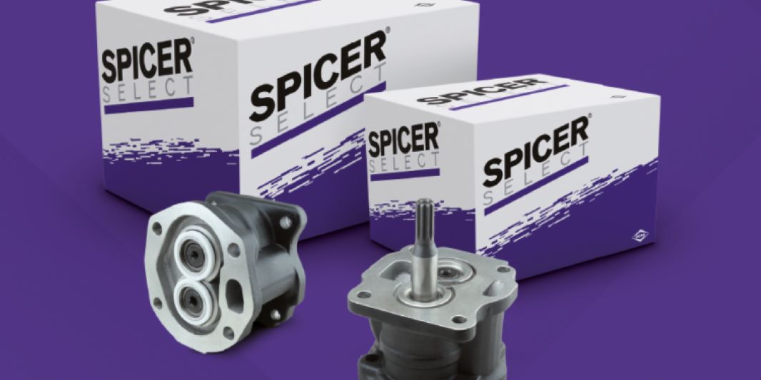 Spicer Select oferece bombas hidráulicas para manutenção de empilhadeiras