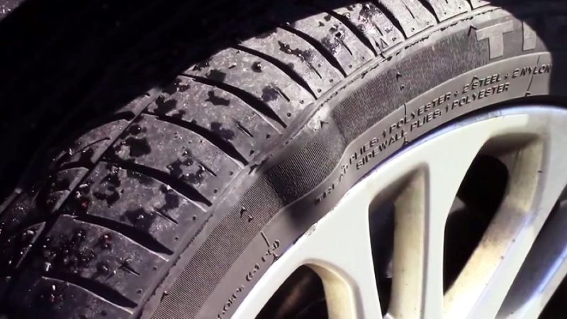 Especialista indica cuidados com pneus furados ou com bolhas