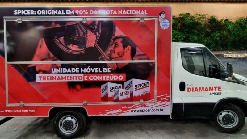 Caminhão-escola da Spicer está em São Paulo e com cursos inéditos