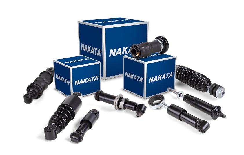 Nakata lança amortecedor de cabine para linha pesada