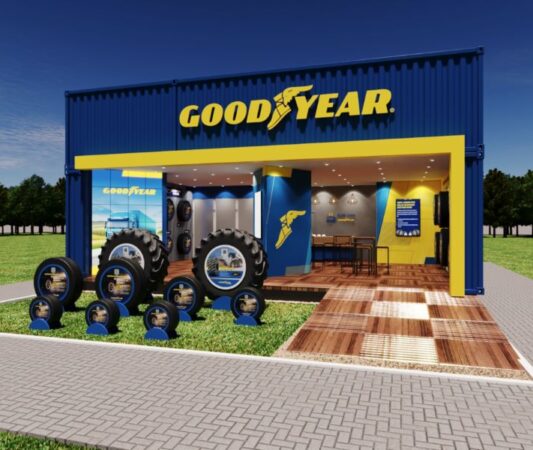 Goodyear apresenta pneus que aumentam eficiência do transporte agrícola