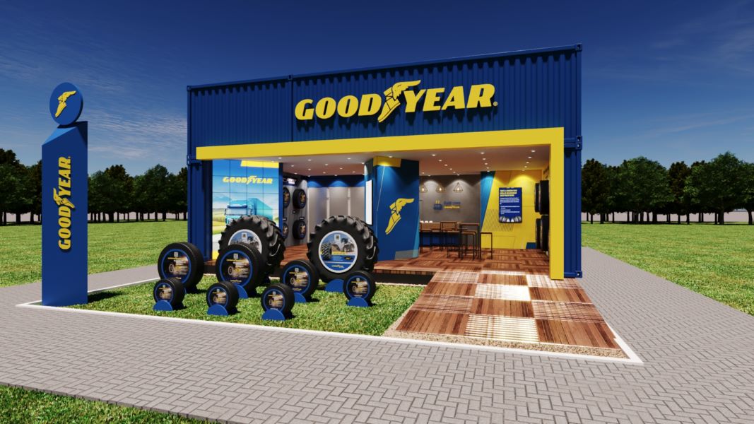 Goodyear apresenta pneus que aumentam eficiência do transporte agrícola