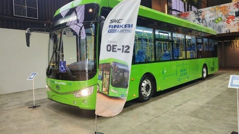 Fabricante de ônibus elétricos Ankai chega ao Brasil