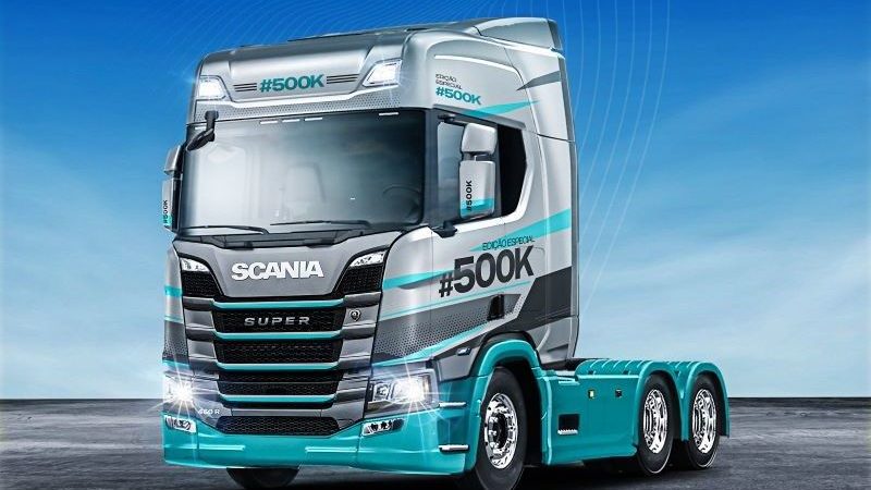 Scania vai sortear caminhão 500 mil produzido no Brasil