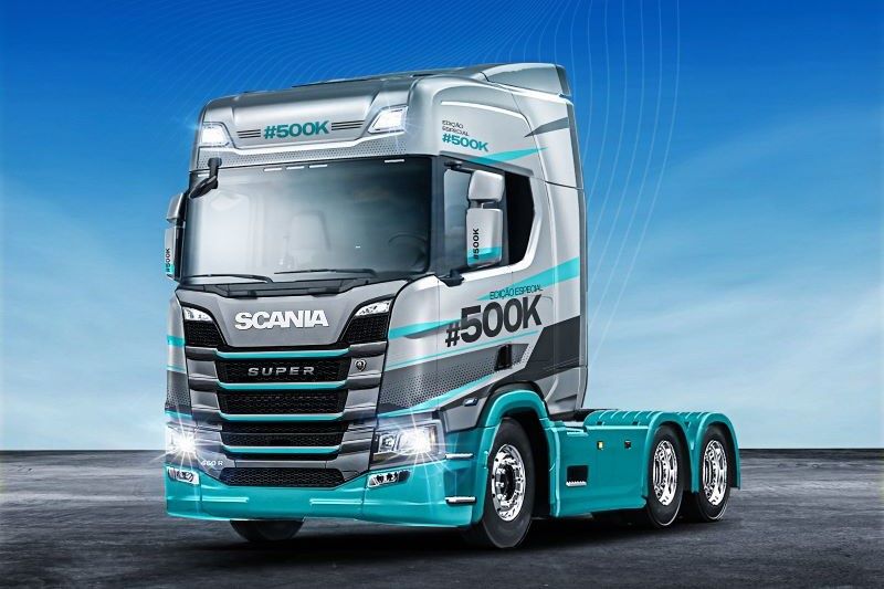 Scania vai sortear caminhão 500 mil produzido no Brasil