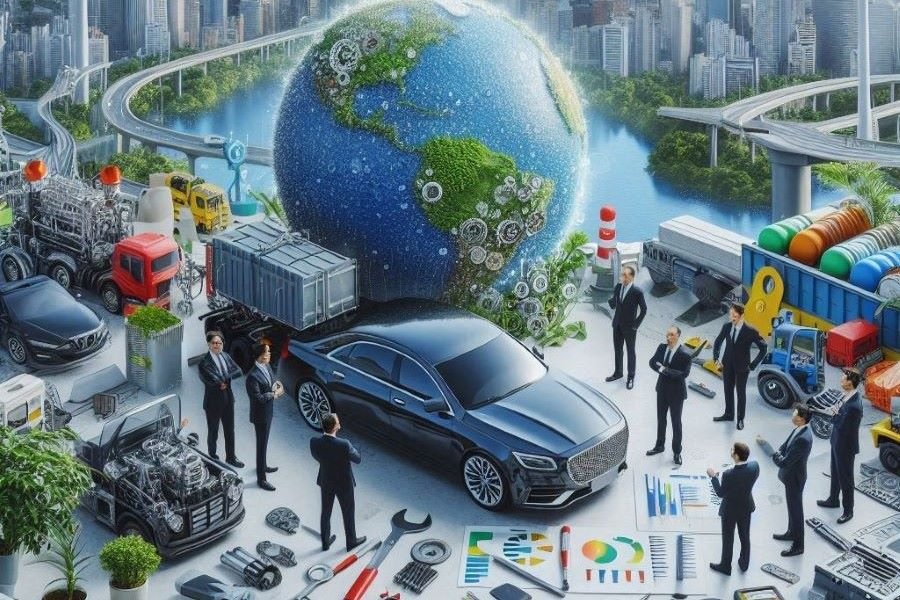 A economia circular e o comércio de autopeças no Brasil