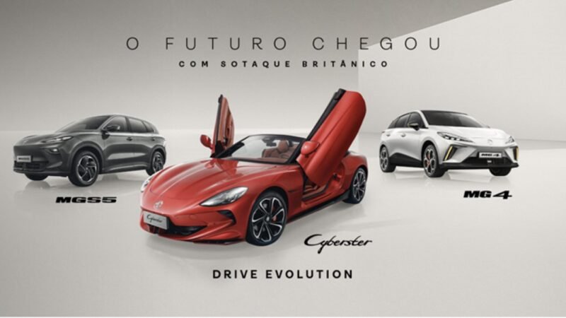 MG Motor chega oficialmente ao Brasil com veículos de DNA esportivo