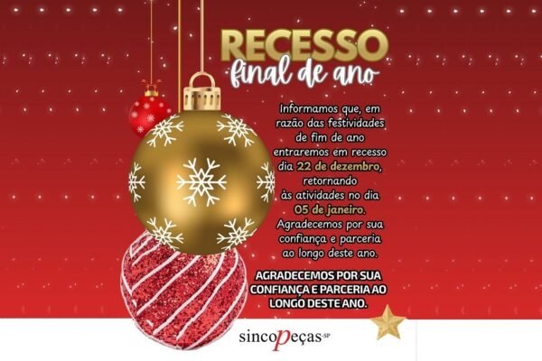 SINCOPEÇAS-SP entra em recesso de final do ano