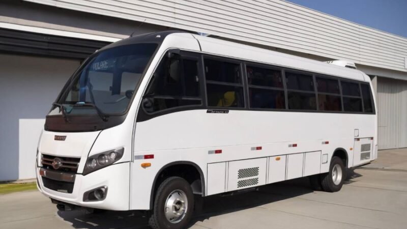 Marcopolo inicia primeira demonstração de micro ônibus híbrido elétrico/etanol