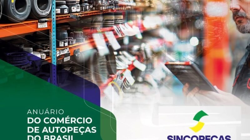 Sincopeças lança 4ª edição do Anuário do Comércio de Autopeças do Brasil 2025/2026