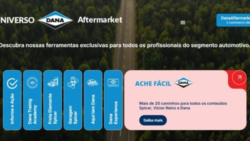 Ache Fácil Dana, IA e catálogos digitais completos facilitam busca por peças