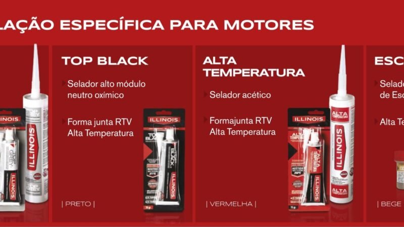 Illinois traz seladores de alta performance 100% sem solventes