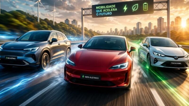 Vendas de eletrificados disparam 88,6% no trimestre