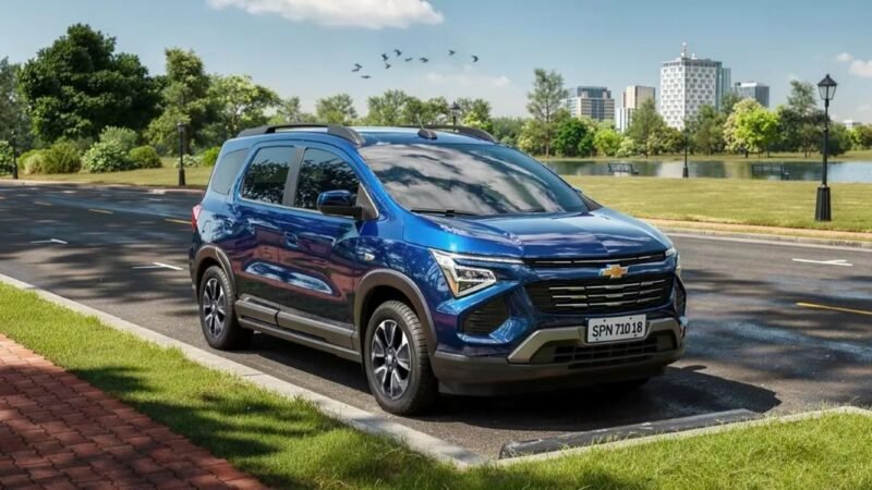 Chevrolet Spin 2027 chega às lojas com nova versão