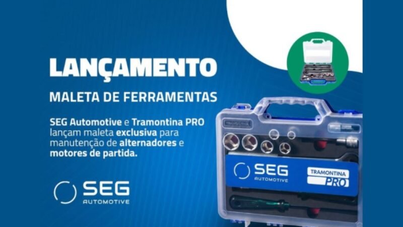 SEG Automotive e Tramontina PRO lançam maleta para manutenção