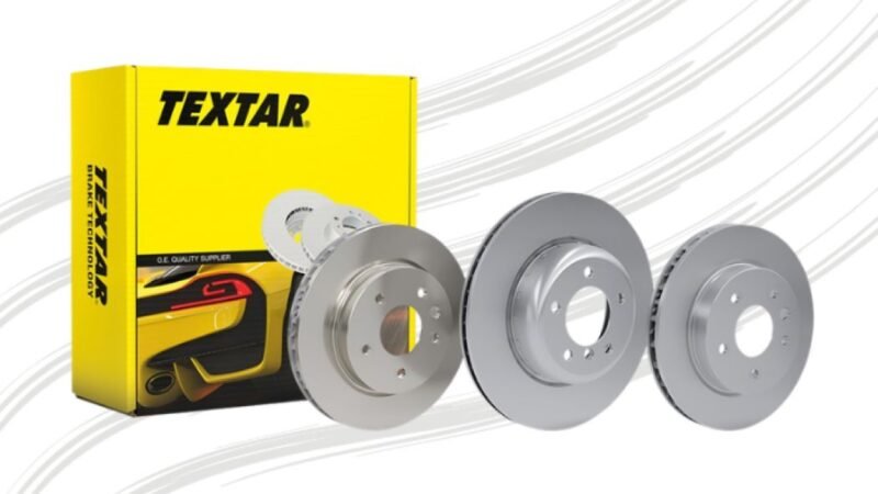 Textar oferece discos de freio premium com tecnologia original