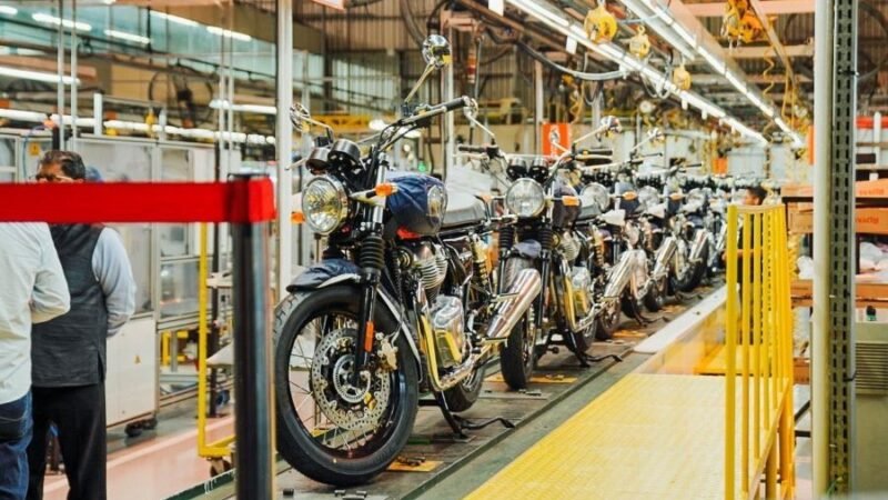 Produção de motocicletas cresce 11% e atinge maior nível desde 2008