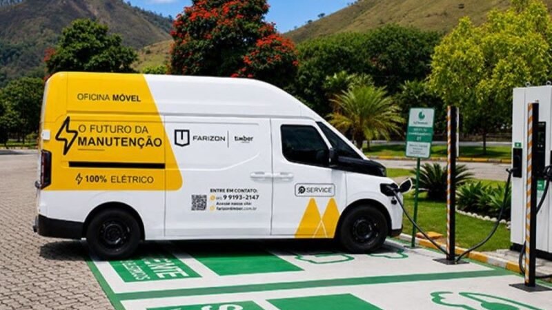 Farizon leva assistência técnica até o cliente com a oficina móvel