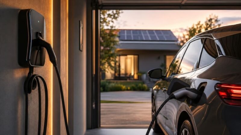 Carro eletrificado impulsiona boom da recarga residencial no país