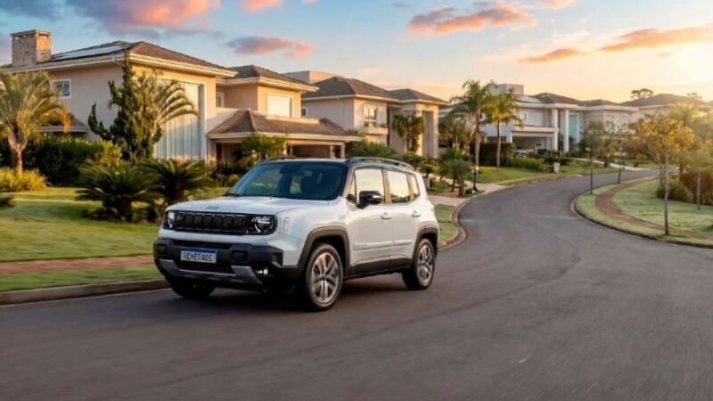 Novo Renegade MHEV é destaque em mês de crescimento de vendas da Jeep
