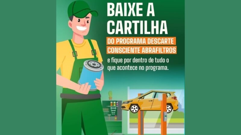 Abrafiltros lança cartilha sobre logística reversa de filtros usados do óleo lubrificante