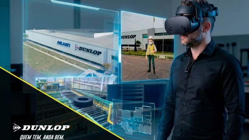 Dunlop usa realidade virtual para transformar o processo de compra de pneus no Brasil