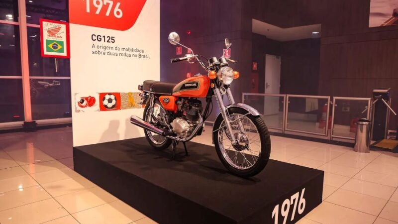 Cinquentona CG representa 30% das vendas da Moto Honda