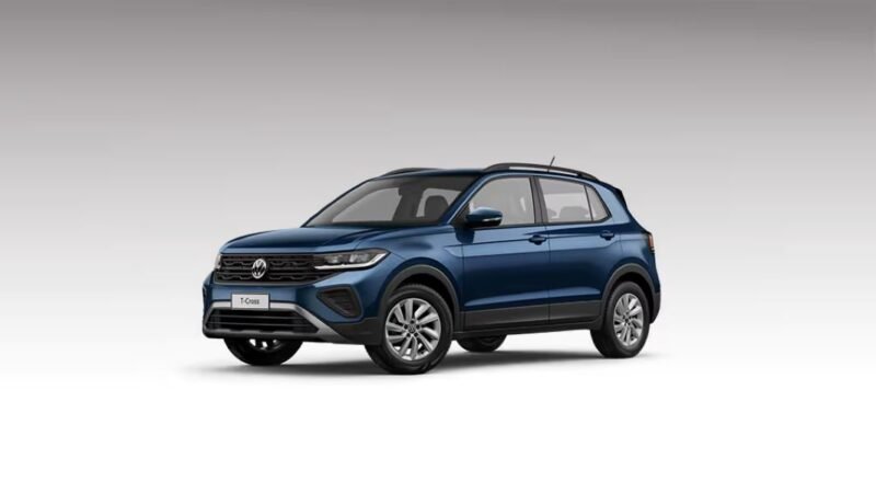 Volkswagen T-Cross 2027 ganha câmbio de oito marchas