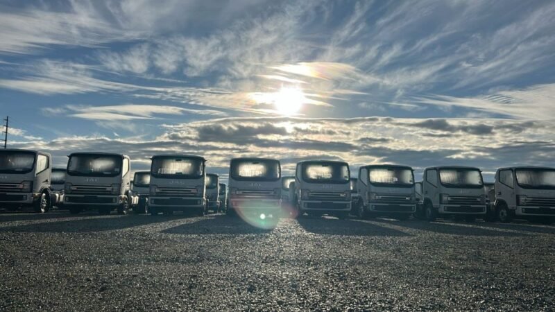 Primeiros caminhões JAC a diesel desembarcaram no Brasil