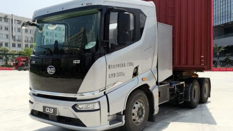 BYD vai lançar caminhão elétrico de 60 toneladas no Brasil