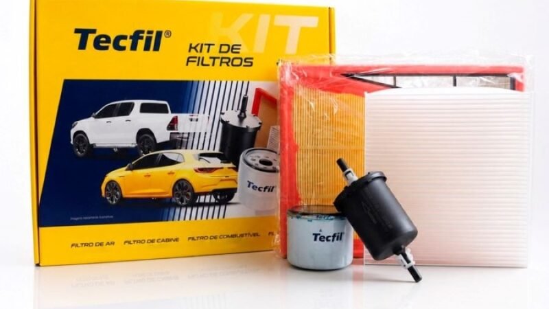 Tecfil amplia portfólio com kits de filtros para veículos leves e utilitários