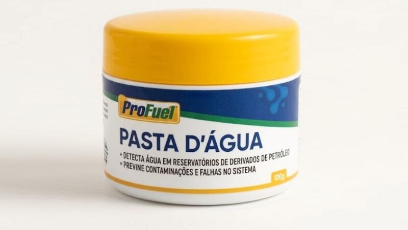 Actioil lança pasta d’água para detecção rápida da contaminação em tanques de combustível