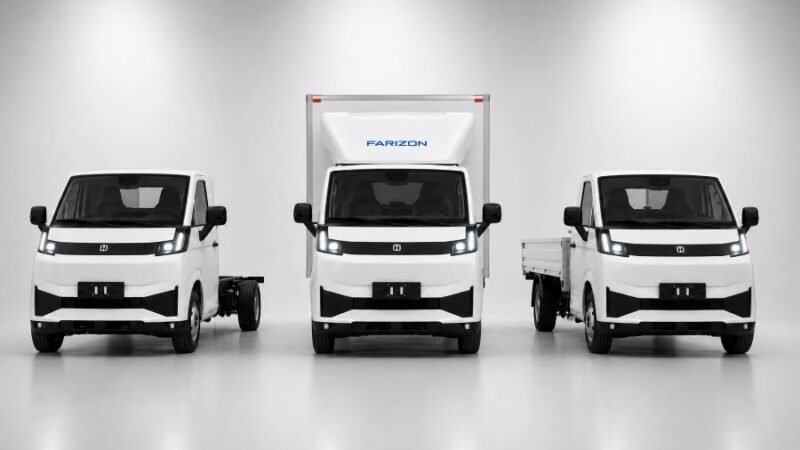 Farizon amplia portfólio no Brasil com lançamento do caminhão elétrico F3E