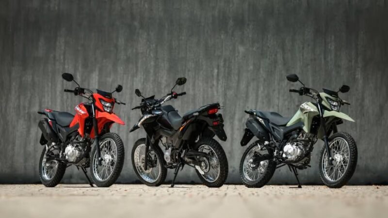 Honda NXR160 Bros reforça luzes de segurança na linha 2027