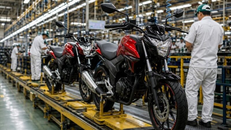 Boom das motocicletas impulsiona investimentos bilionários e fortalece a indústria brasileira