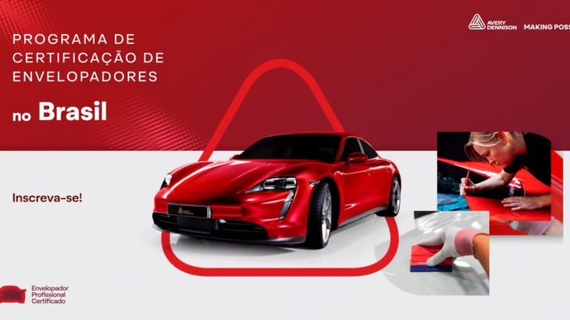 Avery Dennison promove certificação para profissionais de envelopamento automotivo