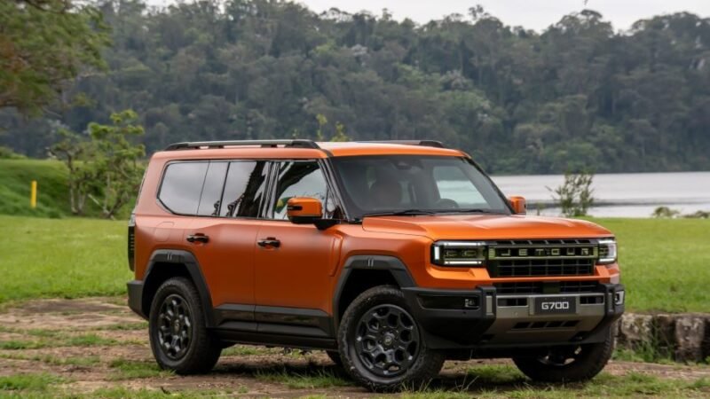 Jetour G700 é o topo de linha da marca chinesa no Brasil