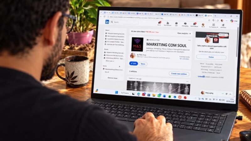 Marketing & Soul lança newsletter semanal no Linkedin e supera 400 inscritos em duas semanas