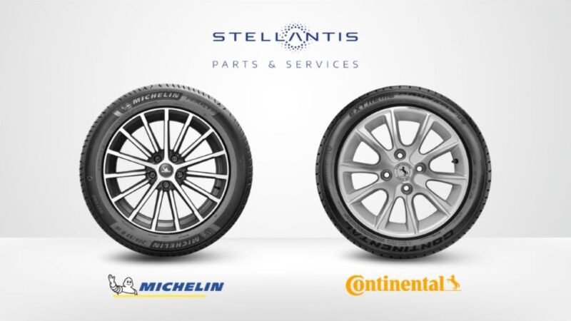 Stellantis amplia oferta de pneus Michelin e Continental na rede de concessionárias