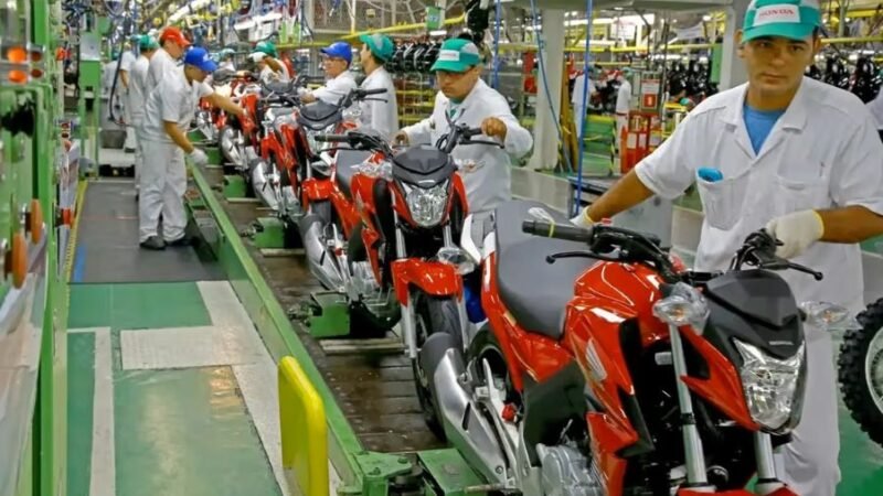 Abraciclo eleva projeção de produção de motos para 2,1 milhões