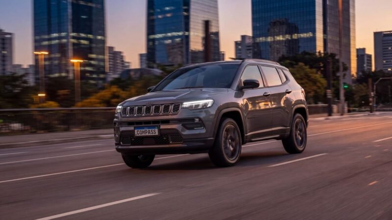 Jeep Compass 2027 estreia motorização MHEV de 48V e reforça vocação 4×4
